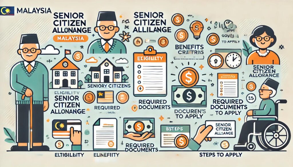 Step How to Apply for Senior Citizen Allowance in Malaysia